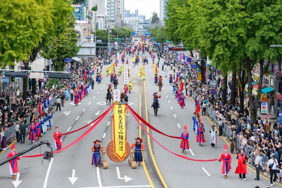 正祖大王陵行次共同再现